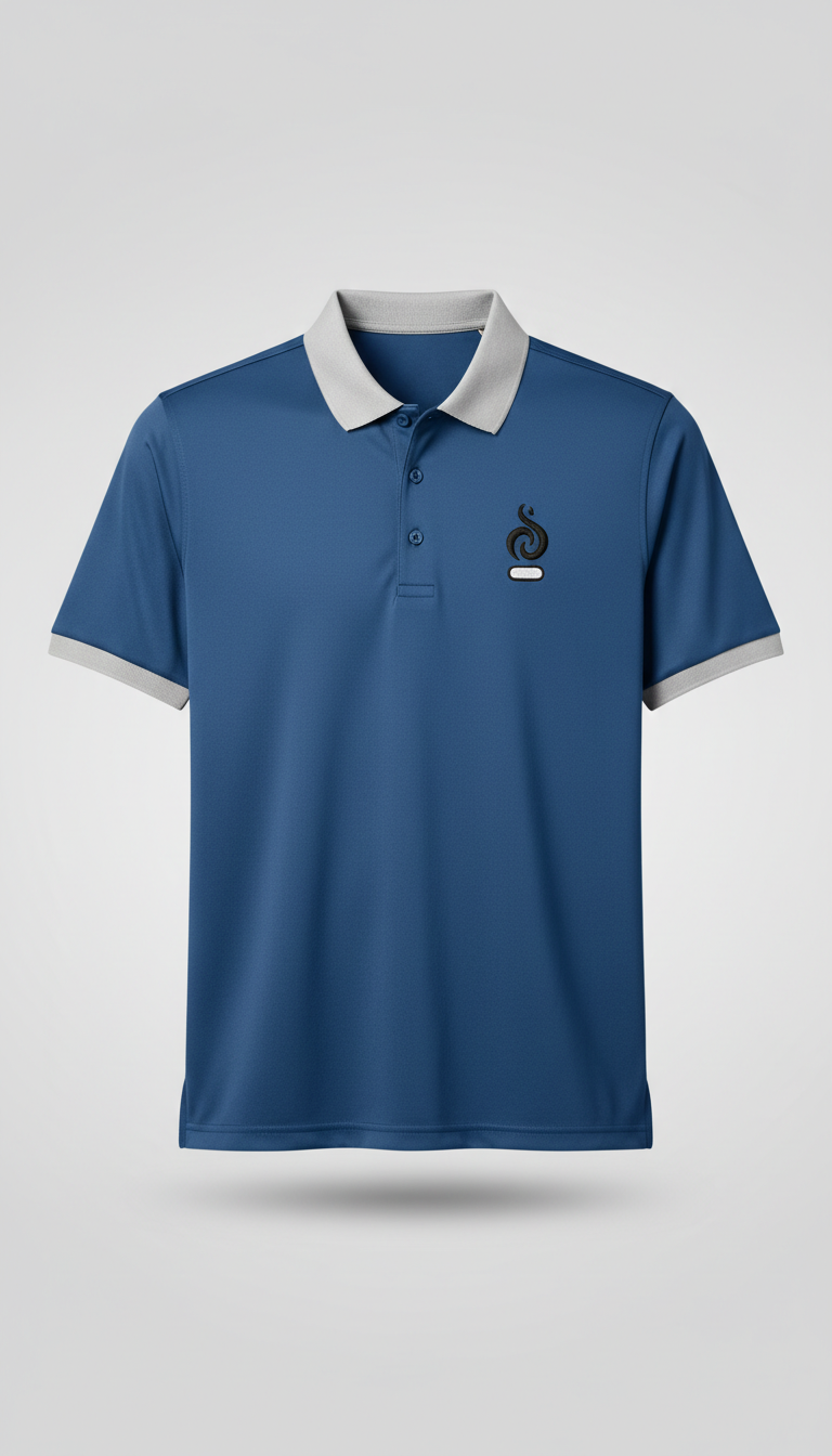 Performance Blend Polo With Logo