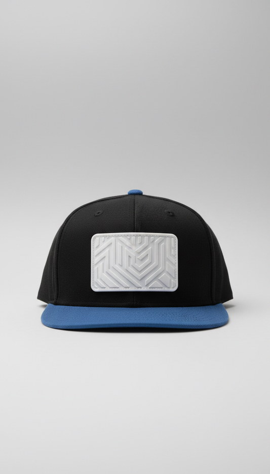 Snapback Hat With Rubberized Patch